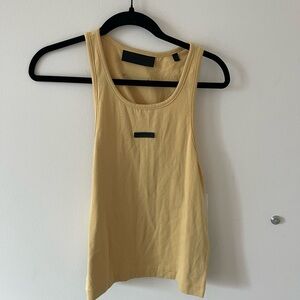 Essentials Yellow Tank top